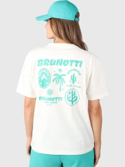 Online Brunotti Vieve Dames Oversized T-Shirt | Off-White