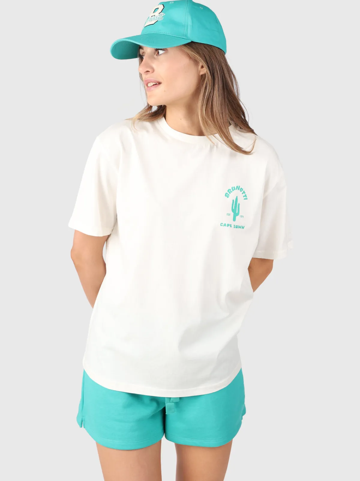 Online Brunotti Vieve Dames Oversized T-Shirt | Off-White