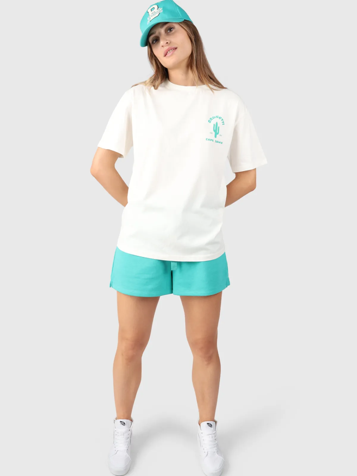 Online Brunotti Vieve Dames Oversized T-Shirt | Off-White