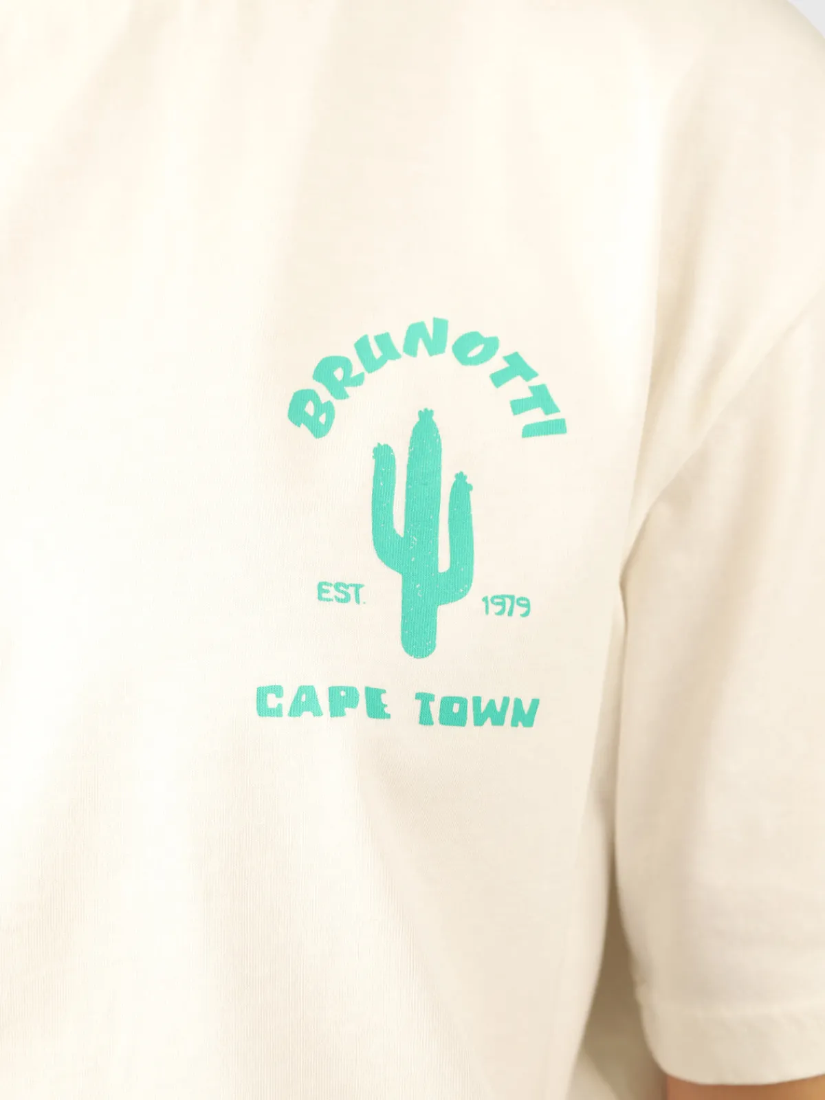 Online Brunotti Vieve Dames Oversized T-Shirt | Off-White