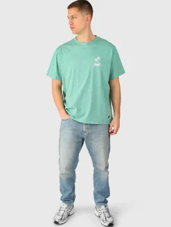 Fashion Brunotti Wandes Heren T-shirt | Bottle Green BottleGreen