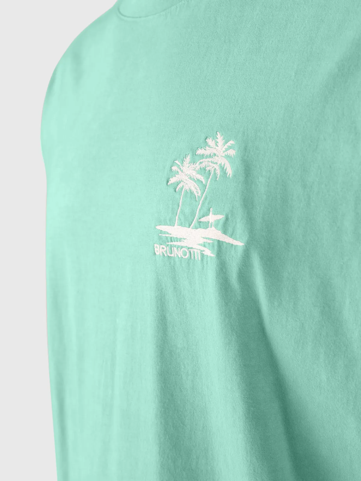 Fashion Brunotti Wandes Heren T-shirt | Bottle Green BottleGreen