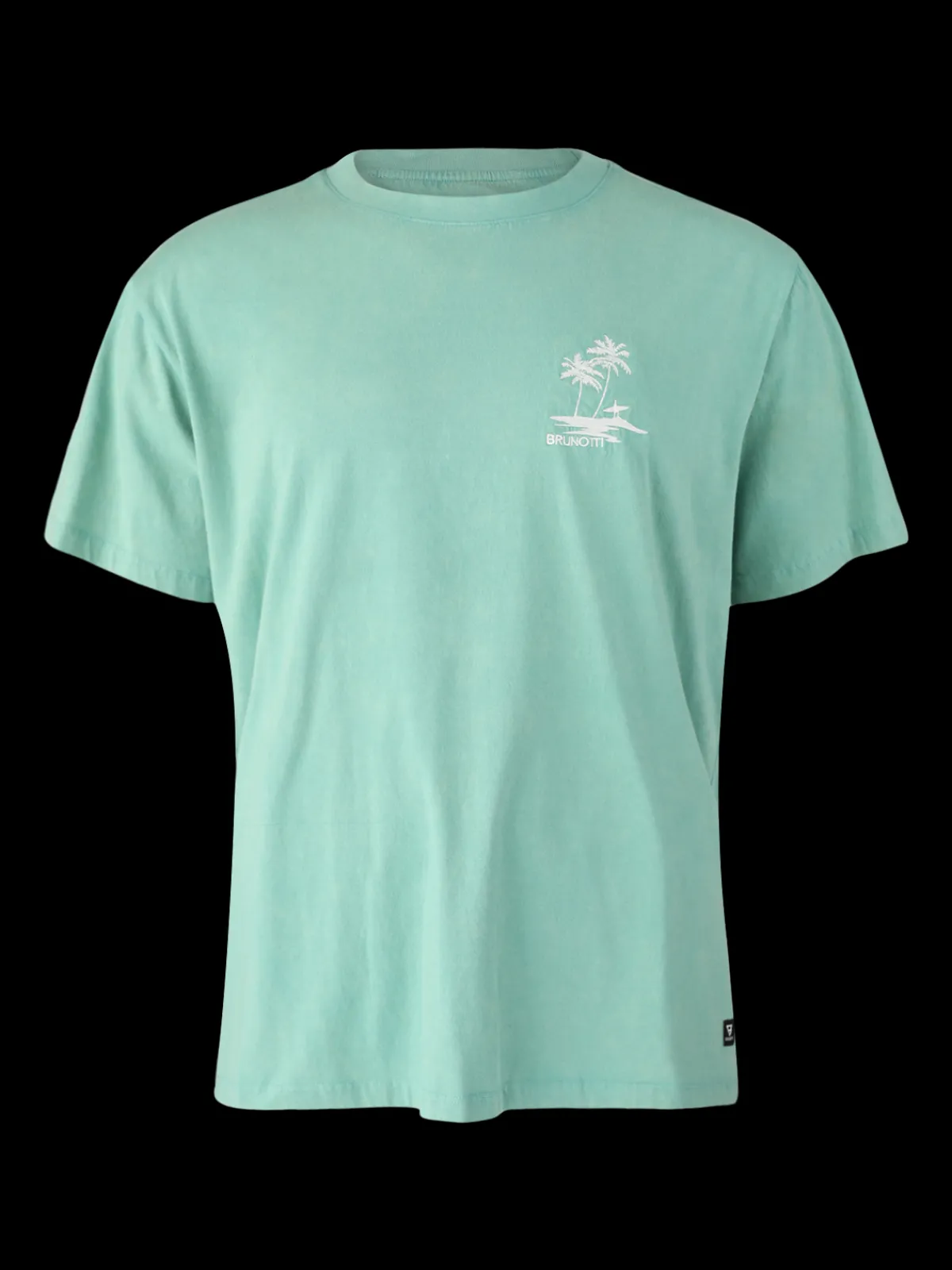 Fashion Brunotti Wandes Heren T-shirt | Bottle Green BottleGreen