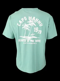 Fashion Brunotti Wandes Heren T-shirt | Bottle Green BottleGreen