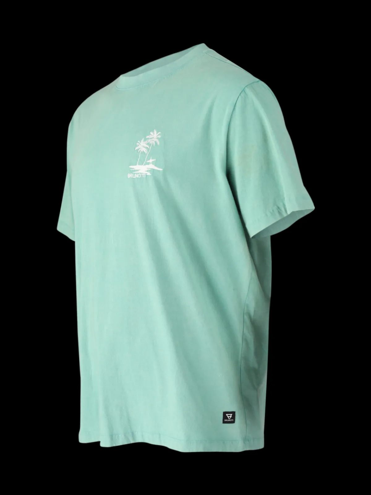 Fashion Brunotti Wandes Heren T-shirt | Bottle Green BottleGreen