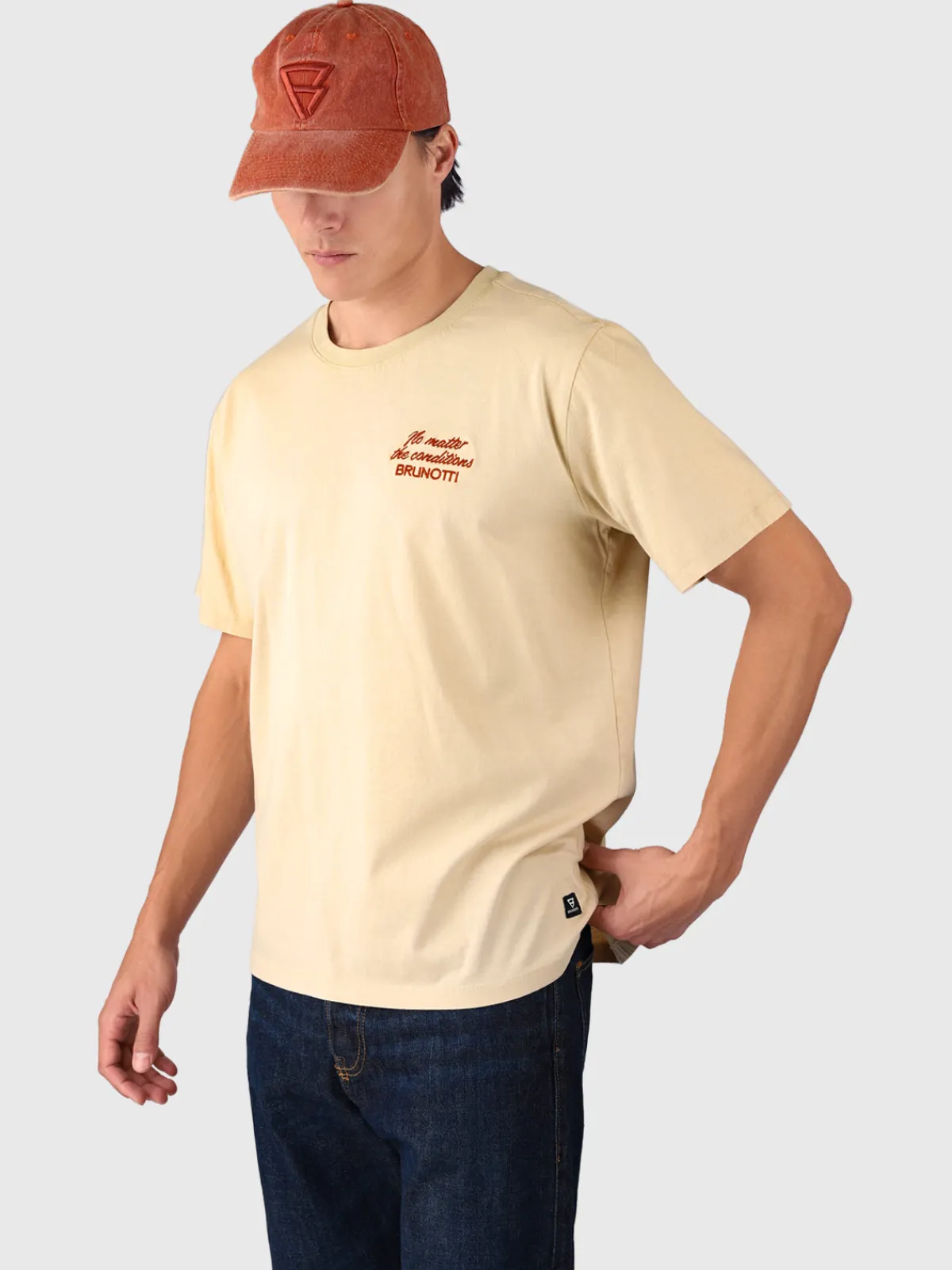 Discount Brunotti Wandes Heren T-shirt | Ginger