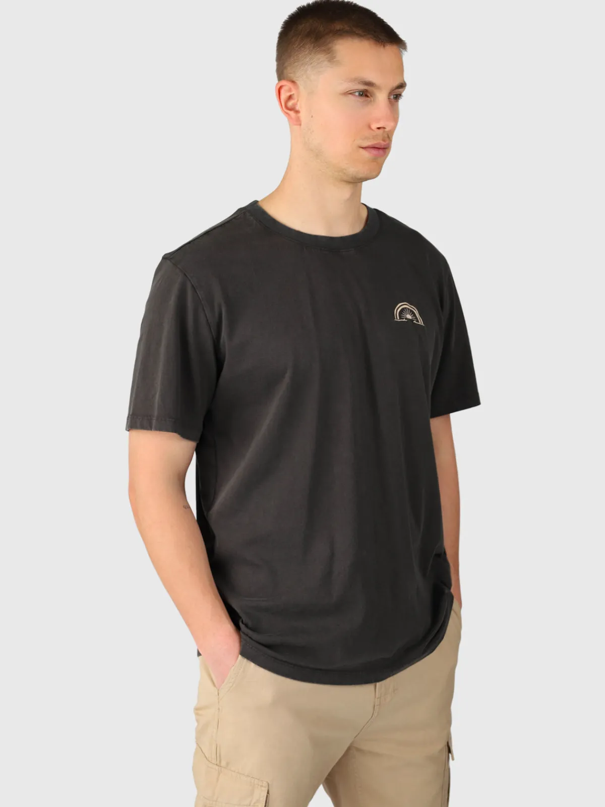 Clearance Brunotti Wandes Heren T-shirt | Pirate Black PirateBlack