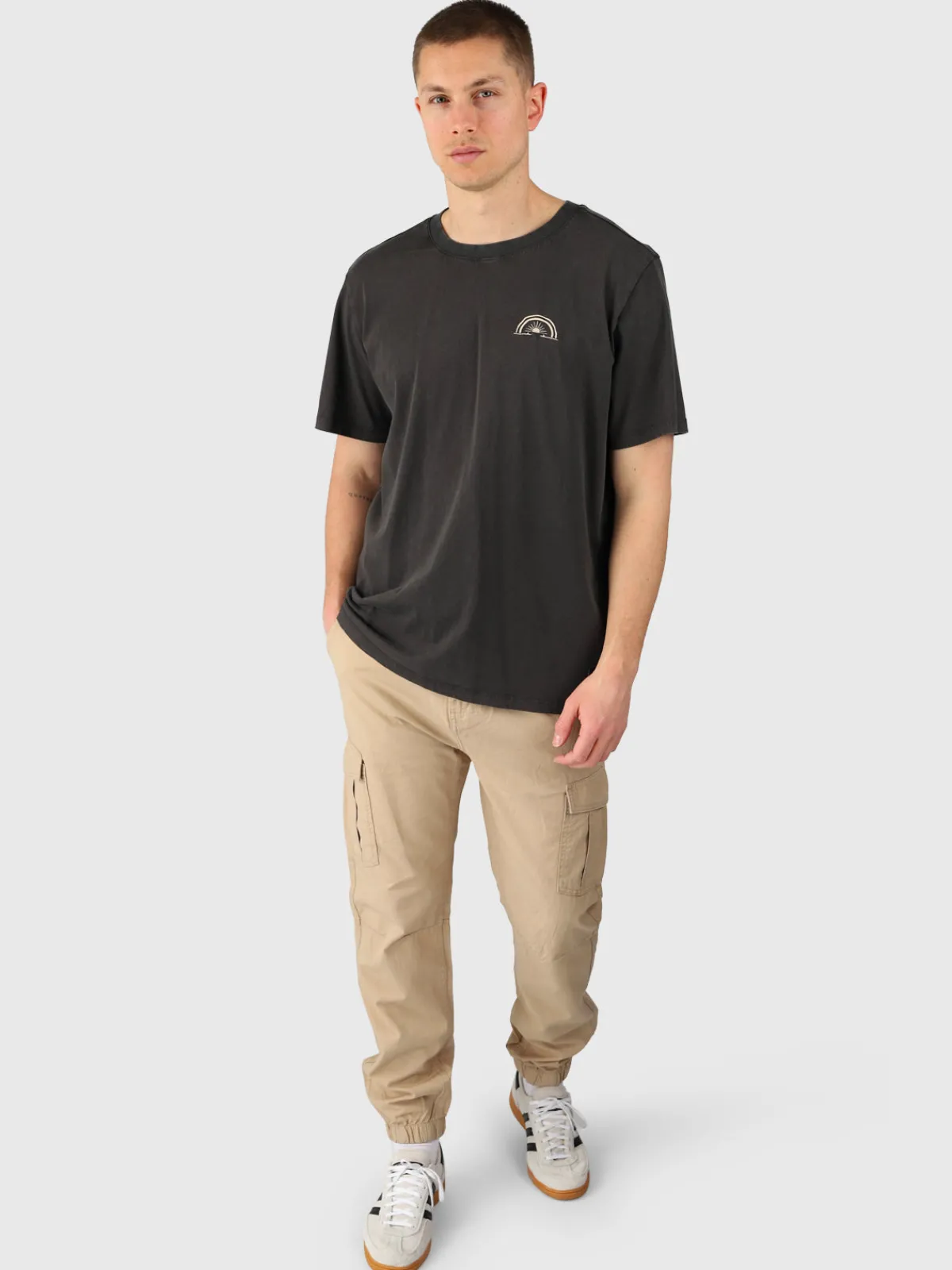 Clearance Brunotti Wandes Heren T-shirt | Pirate Black PirateBlack