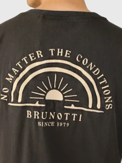 Clearance Brunotti Wandes Heren T-shirt | Pirate Black PirateBlack