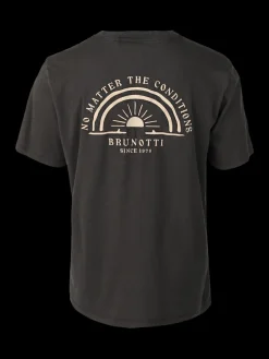 Clearance Brunotti Wandes Heren T-shirt | Pirate Black PirateBlack