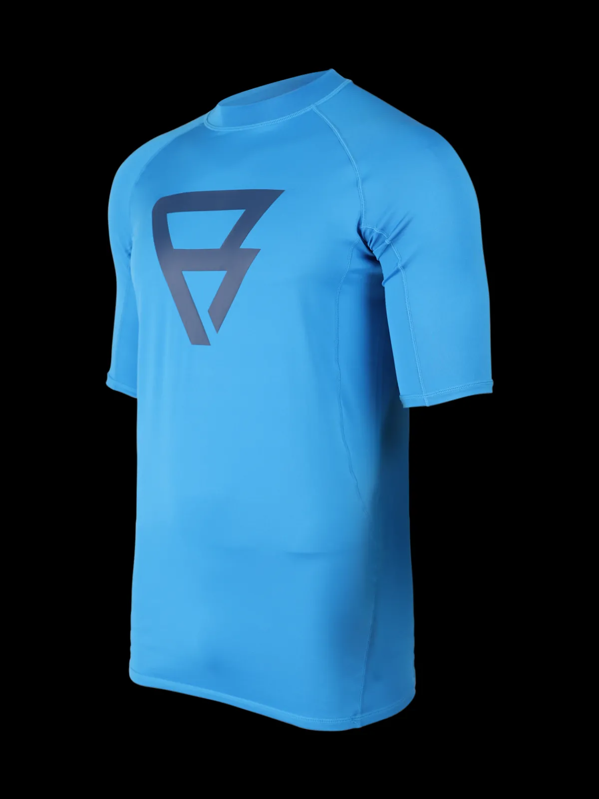 Fashion Brunotti Waveguard Heren Rashguard | Neon Blue NeonBlue