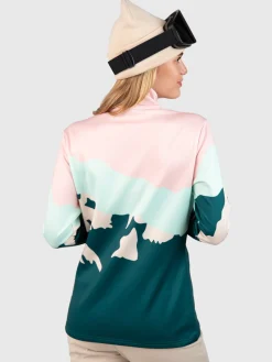 Clearance Brunotti Yukon Dames Polygiene Fleece | Evergreen